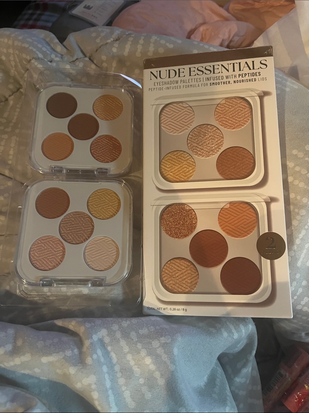 Essentials Nude Essentials Eyeshadow Quads - Brown, Gold, Cream, Tan